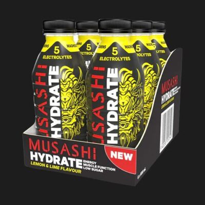 Musashi Hydrate Drink (600ml) - 6 Packs Green Apple