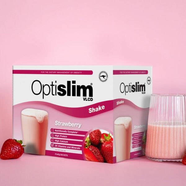 Optislim VLCD Meal Replacement Shake Strawberry