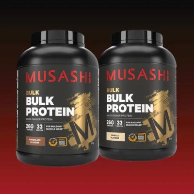 Musashi 4kg Value Bundle – Bulk Protein Powder Chocolate / Vanilla