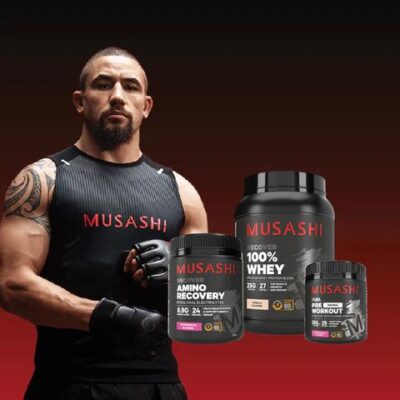 Musashi MMA Bundle Pack Chocolate / Lemon Lime / Watermelon