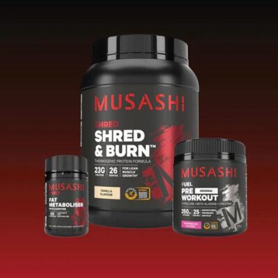Musashi Summer Shred Bundle Pack Chocolate / Watermelon