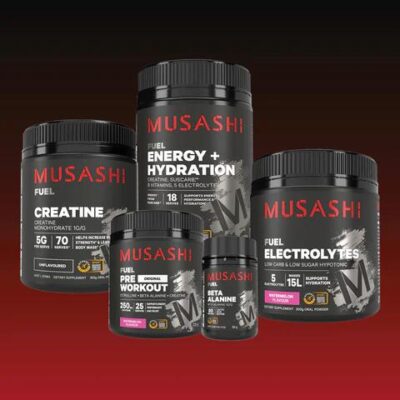 Musashi Stamina Bundle 2.0 Purple Grape / Watermelon / Watermelon