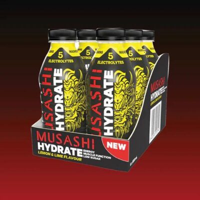 Musashi Hydrate Drink (600ml) - 6 Packs Watermelon