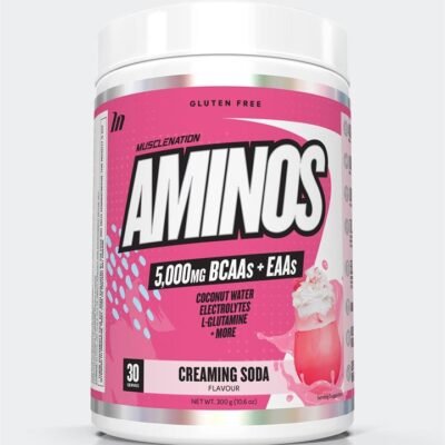 Muscle Nation AMINOS + HYDRATION - Creaming Soda - 30 serves