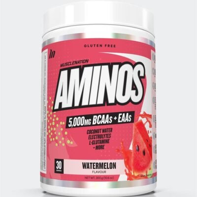 Muscle Nation AMINOS + HYDRATION - Watermelon - 30 serves