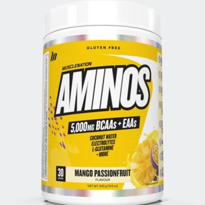 Muscle Nation AMINOS + HYDRATION - Mango Passionfruit - 30 serves