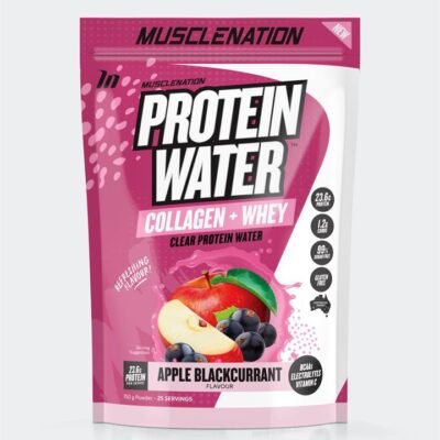 Muscle Nation PROTEIN WATER - Apple Blackcurrant - 25 serves 750g