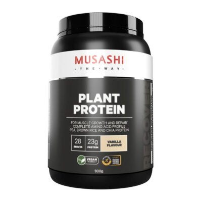 Musashi Plant Protein Powder Vanilla 900 gm