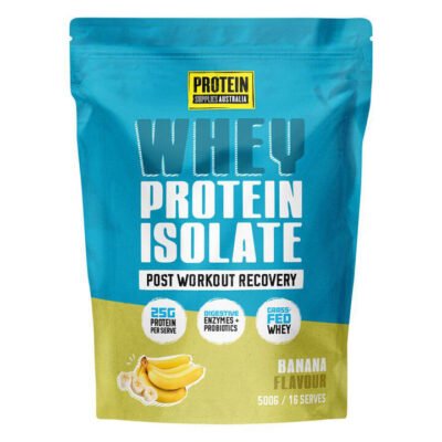 Protein Supplies Australia Whey Protein Powder Banana 500gm