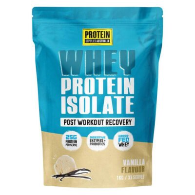 Protein Supplies Australia Whey Protein Powder Vanilla 1 kg